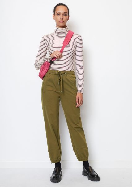 Fashionable Multi/ Juicy Berry T-Shirts Women Turtleneck Longsleeve Shaped With Tencel™ Modal