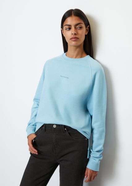 Sweaters Unleash Women Logo Sweatshirt In A Relaxed Fit With A Soft, Brushed Inner Surface Fresco Blue