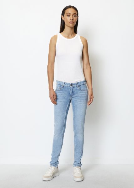 Light Stretch Authentic Wash Sleek Jeans Women Skara Skinny Jeans Made Of Organic Stretch Cotton