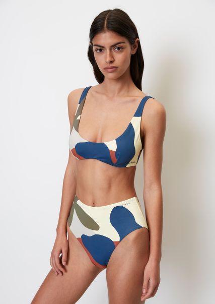 Swimwear Efficient Multicamo Women Bikini Top With Underwiring In A Mix Of Colours