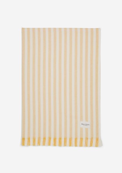 Swimwear Beach Towel Levar Model With Yarn Dyed Stripe Pattern Stylish Women Soft Sun