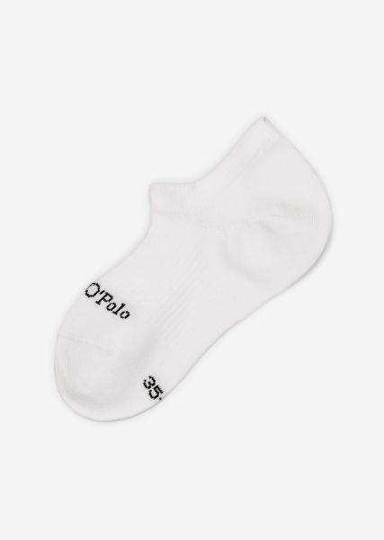 Low-Cut Trainer Socks In Pack Of 6 Socks Women Innovative White