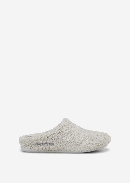 Women Liquidation Light Grey Slippers Made From Recycled Polyester Slippers