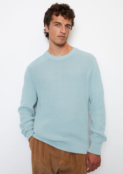 Knitted Pullover Dfc Sweater Regular From Organic Cotton Botticelli Men Genuine