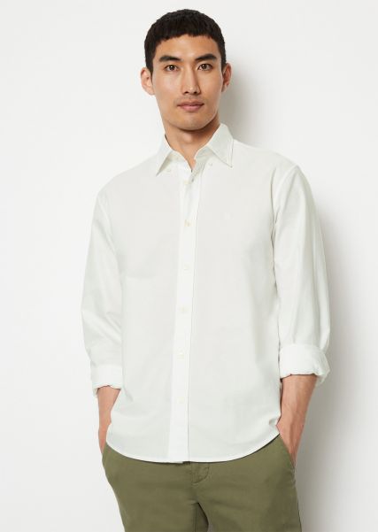 White Shirts Oxford Shirt Regular Made From Organic Cotton Affordable Men