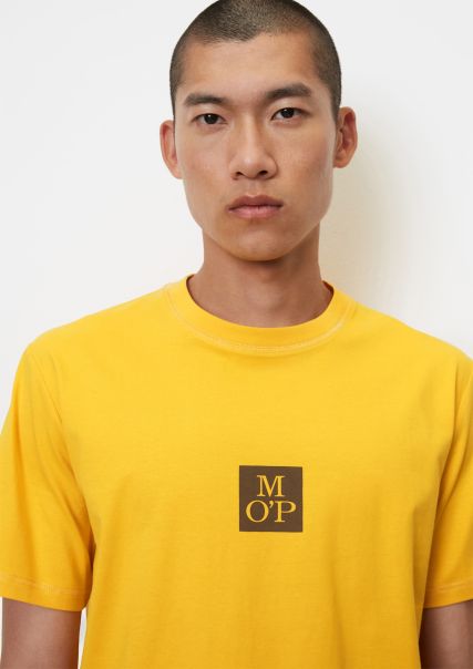 T-Shirts Luminous Days Men Logo T-Shirt, Regular Fit Made From Pure Organic Cotton Retro