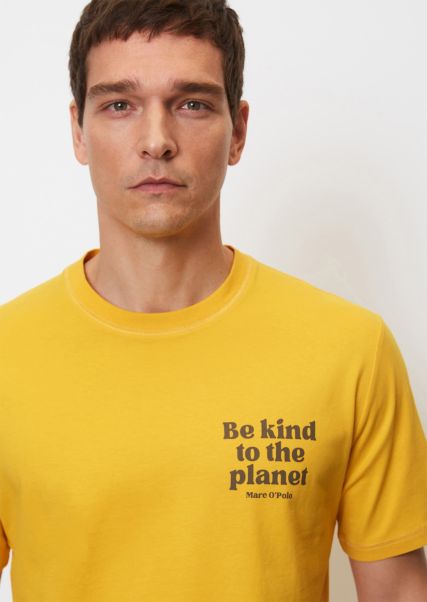 Men Durable T-Shirt, Shaped Fit Made Of Organic Single Jersey Fabric Luminous Days T-Shirts