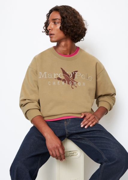 Stone Hearth Mo'p X Chevignon Sweatshirt Relaxed Made From Pure Organic Cotton Sweaters Delicate Men