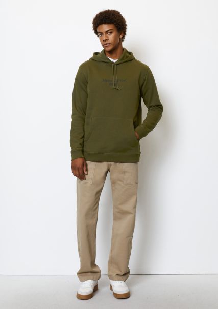 Rapid Dfc Sweatshirt Relaxed Made From High Quality Organic Cotton Men Slate Green Sweaters