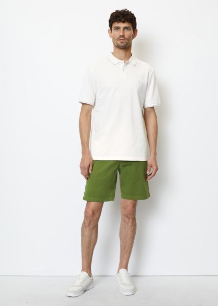 Men Shorts Cargo Khaki Salo Shorts Made From Organic Cotton Mix Retro
