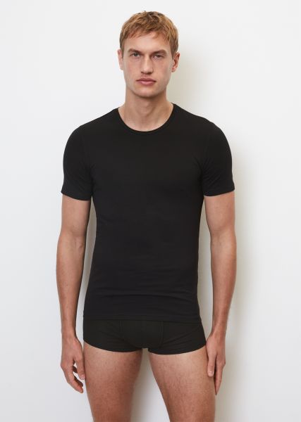 Manifest Black Lounge T-Shirt In Pack Of 3 Bodywear Men