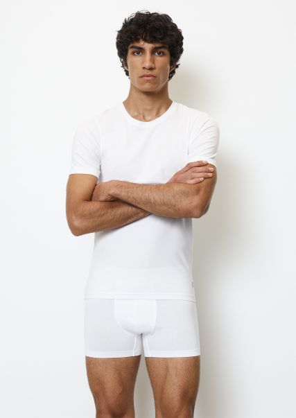 Maximize Underwear White Lounge T-Shirt In Pack Of 3 Men