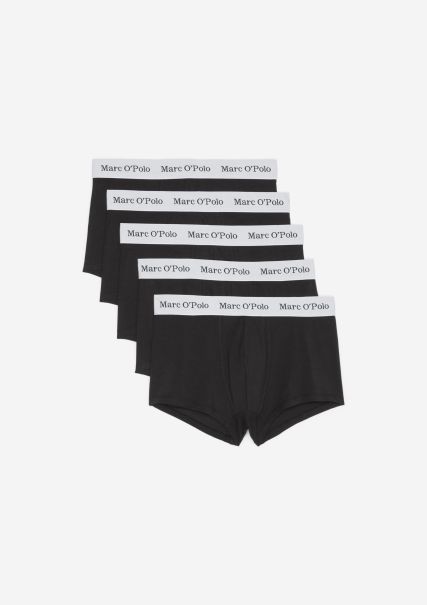 Men Trunk Pack Of 5 Clean Black Underwear