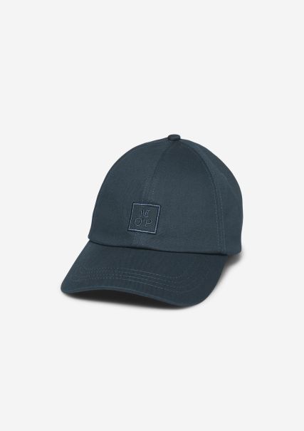 Men Cap Made From High Quality Organic Twill Superior Accessories Dark Navy