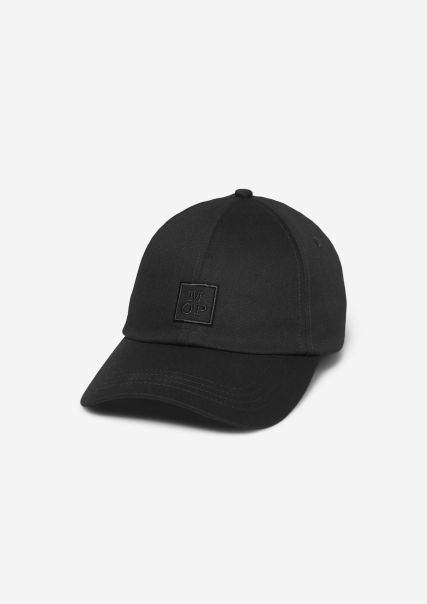 Cap Made From High Quality Organic Twill Accessories Convenient Black Men