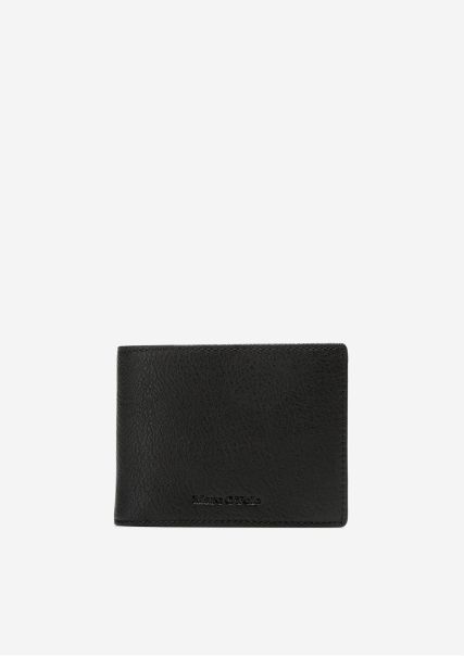 Exclusive Accessories Black Wallet Made Of High-Quality Leather Material Men