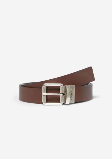 Reversible Belt With Two Color Variants Black/Brown Men Reliable Belts